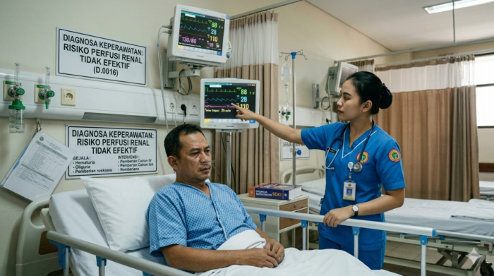 RISIKO PERFUSI RENAL TIDAK EFEKTIF (D.0016)