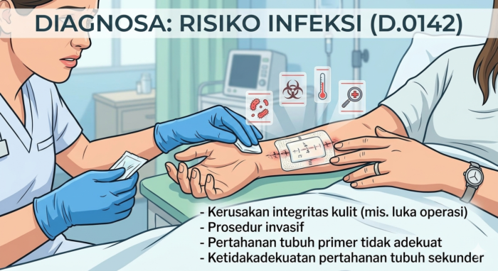 RISIKO INFEKSI (D.0142)