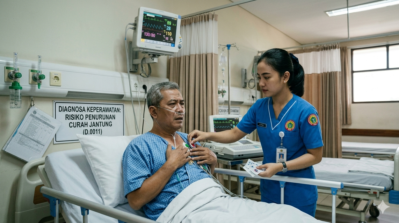 RISIKO PENURUNAN CURAH JANTUNG (D.0011)