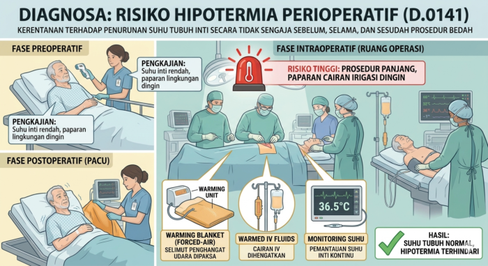 RISIKO HIPOTERMIA PERIOPERATIF (D.0141)