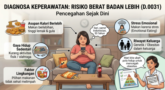 RISIKO BERAT BADAN LEBIH (D.0031)