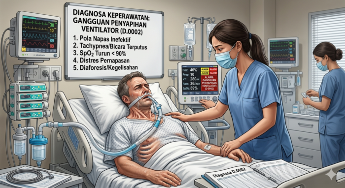 Gangguan Penyapihan Ventilator (D.0002)